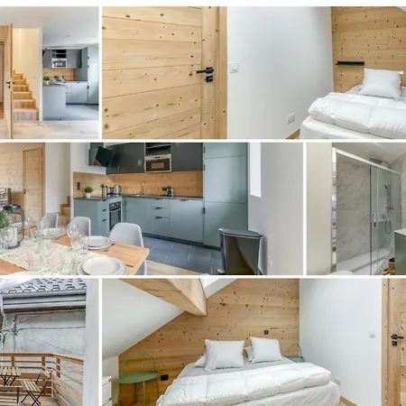 Апартаменты Picblanc - Duplex - Chaleureux - Balcon Ле-Бур-д'Уазан